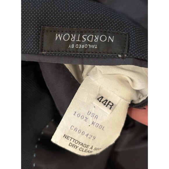 Peter Millar Blazer Mens 44R Blue 100% Wool 2 Button Sport Coat - Picture 3 of 11